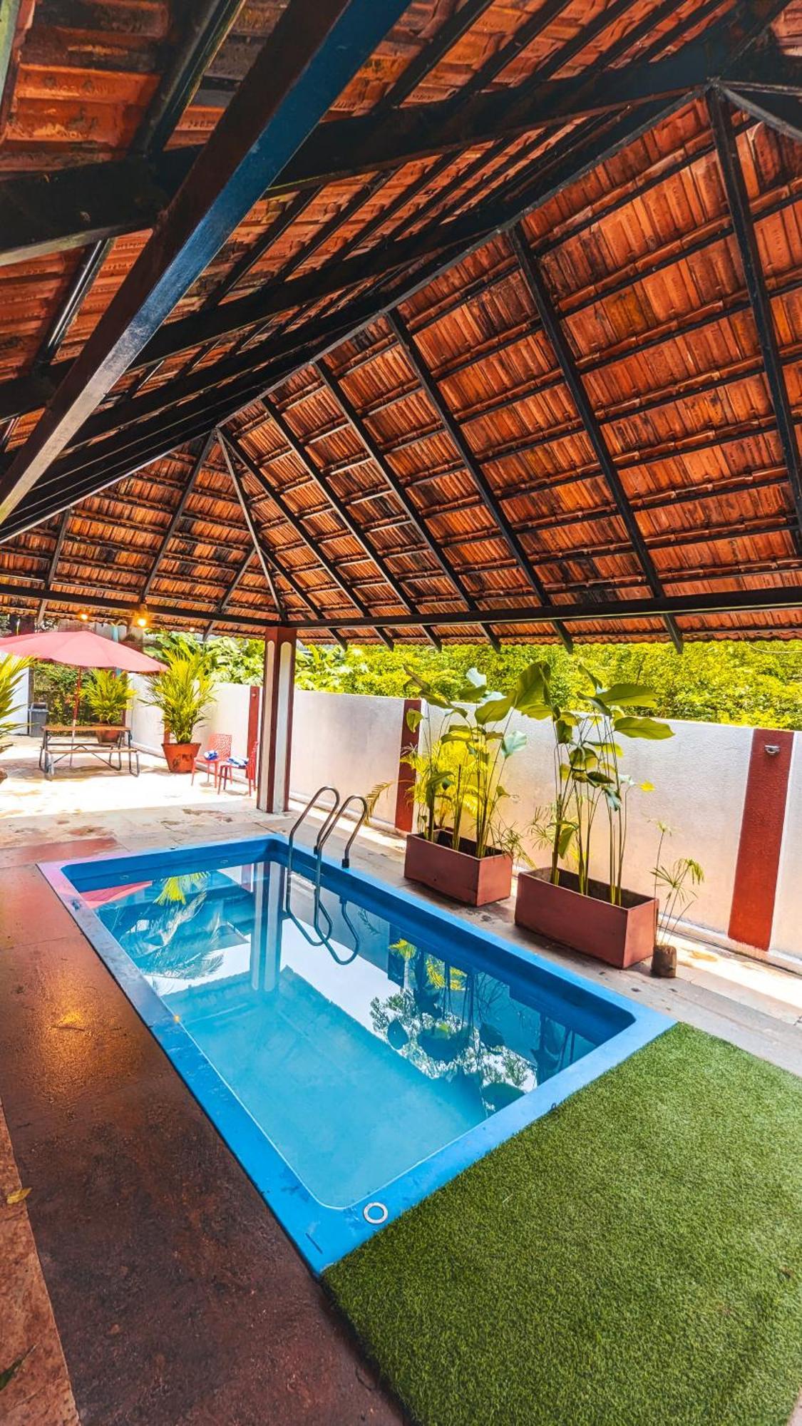 The First House By V3Homestay 4Bhk Private Pool 卡兰古特 外观 照片